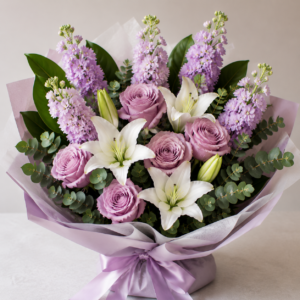 Purple Bloom Elegance
