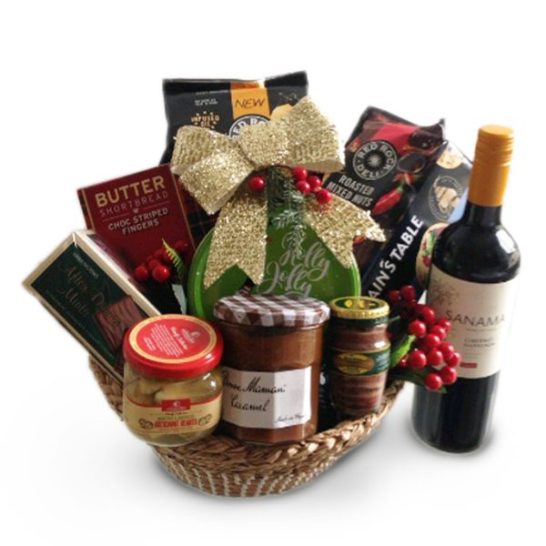 Christmas Gourmet Hamper with Wine