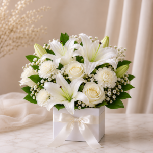Angelic White Blooms